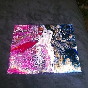 Fluid Acrylic Painting